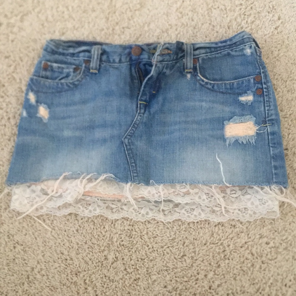 Jean skirt